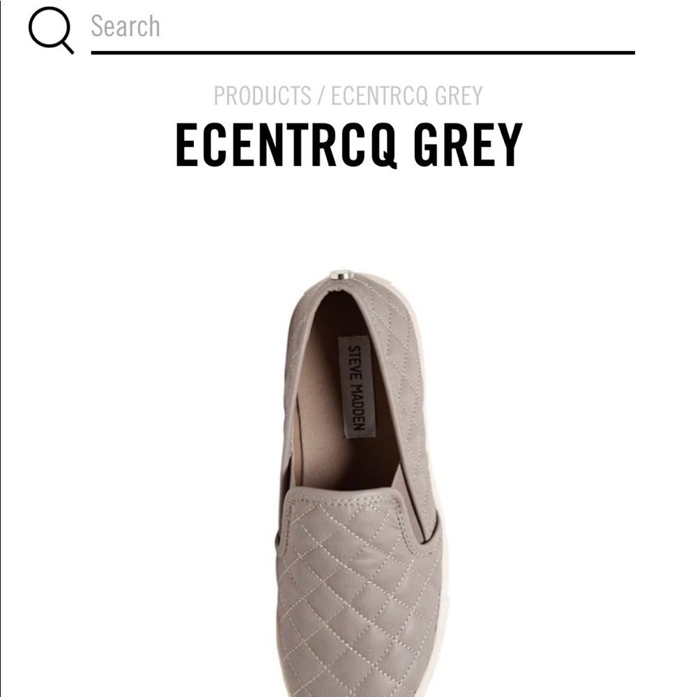 NWT Steve Madden ECENTRCQ GREY size 10